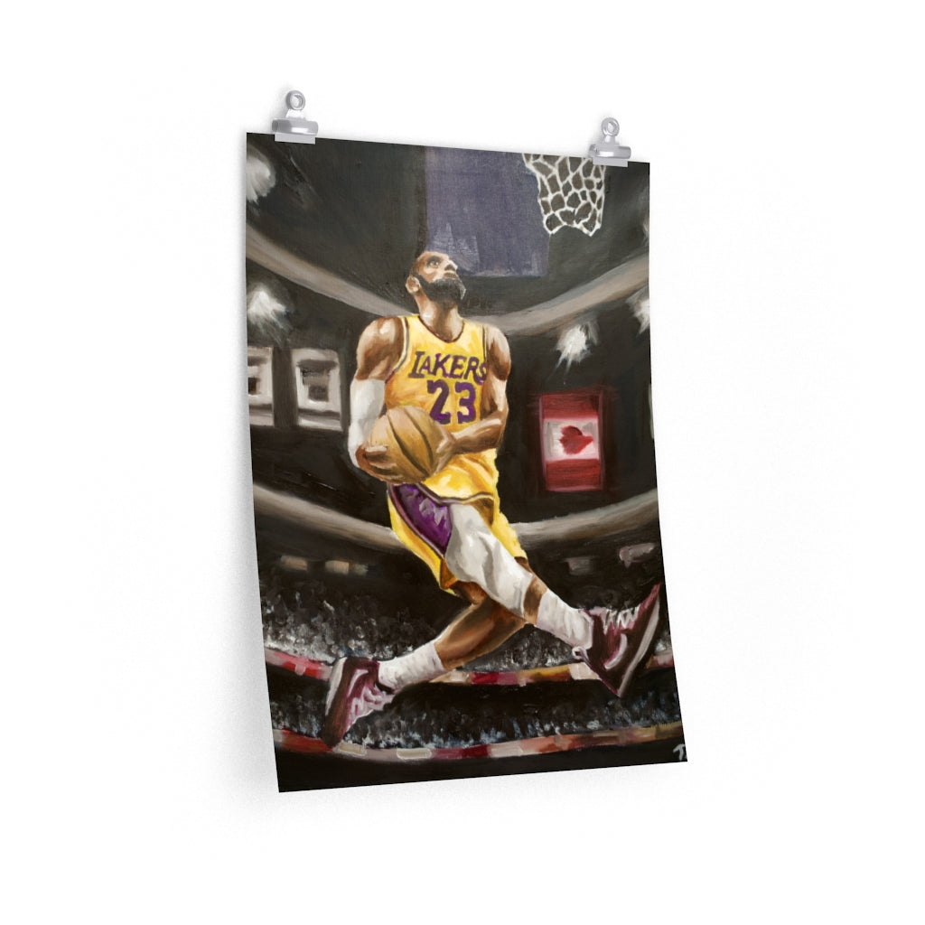 BRON DUNK - Fine Art Print - Tommy Manning Art
