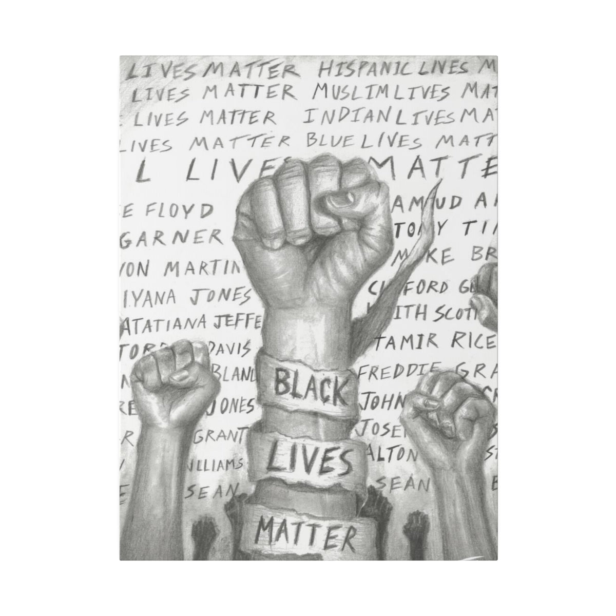 BLM - Canvas - Tommy Manning Art