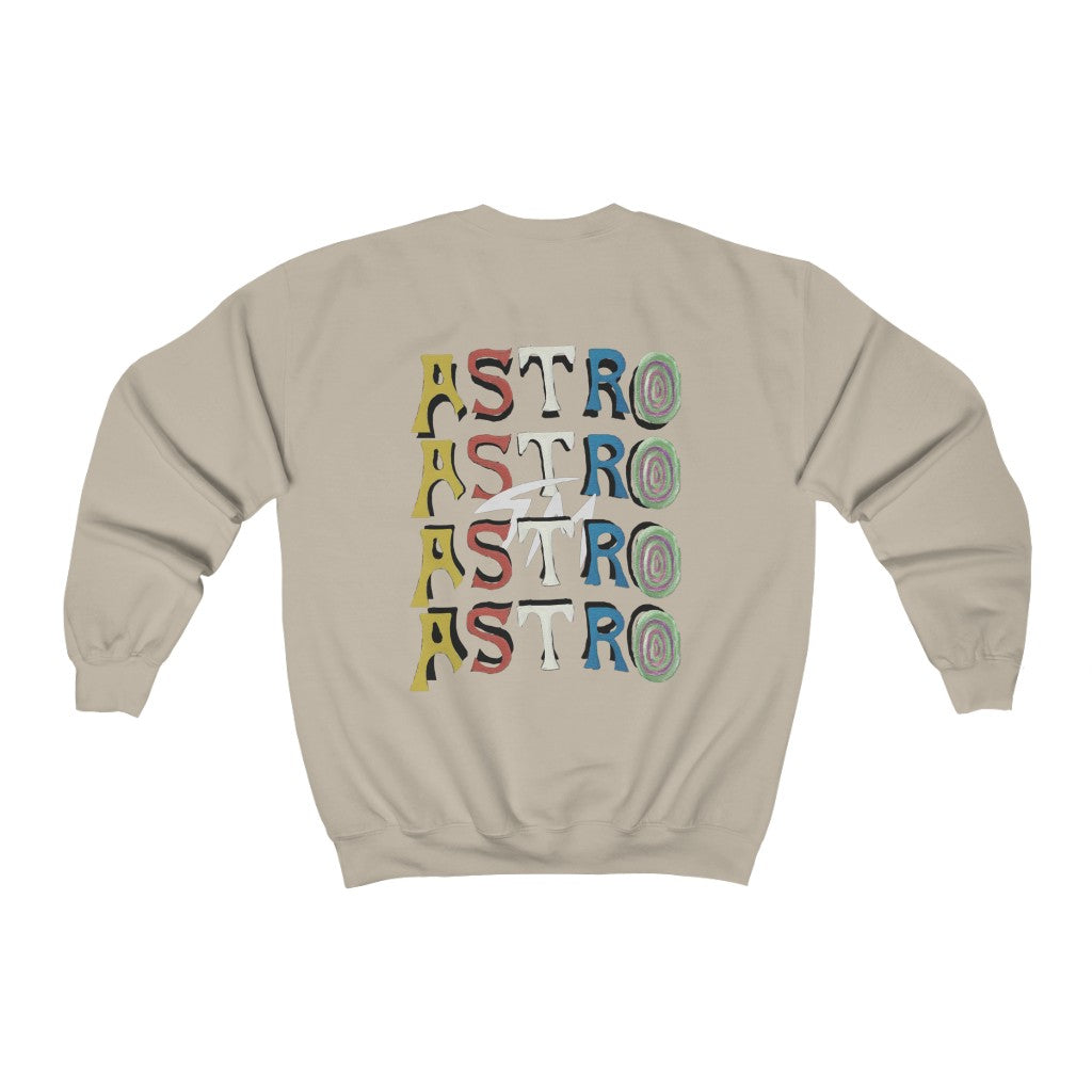 AXTRO - Crewneck (Double-Sided) - Tommy Manning Art