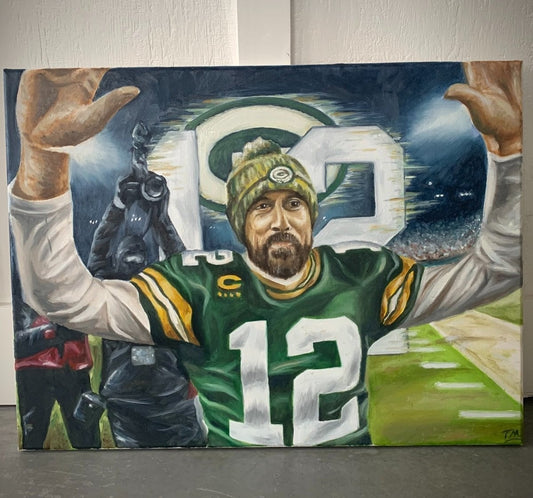 "12" - Original Painting - Tommy Manning Art