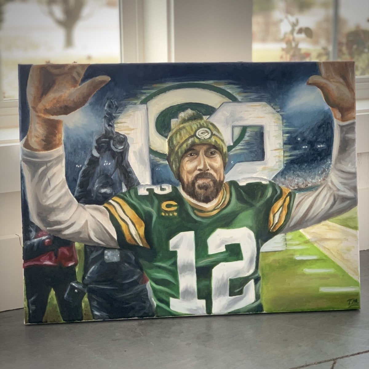 "12" - Original Painting - Tommy Manning Art