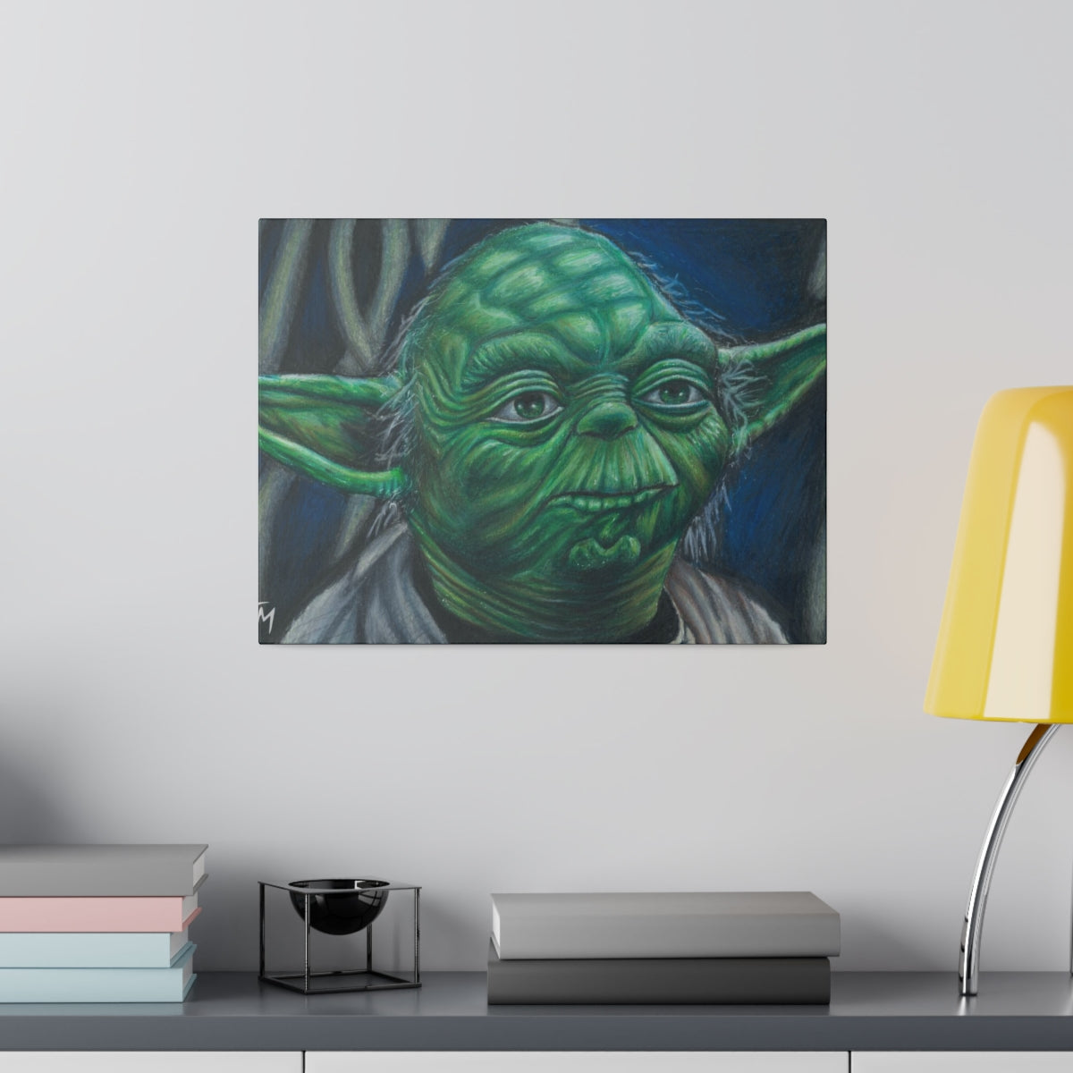 Jedi Master - Canvas - Tommy Manning Art