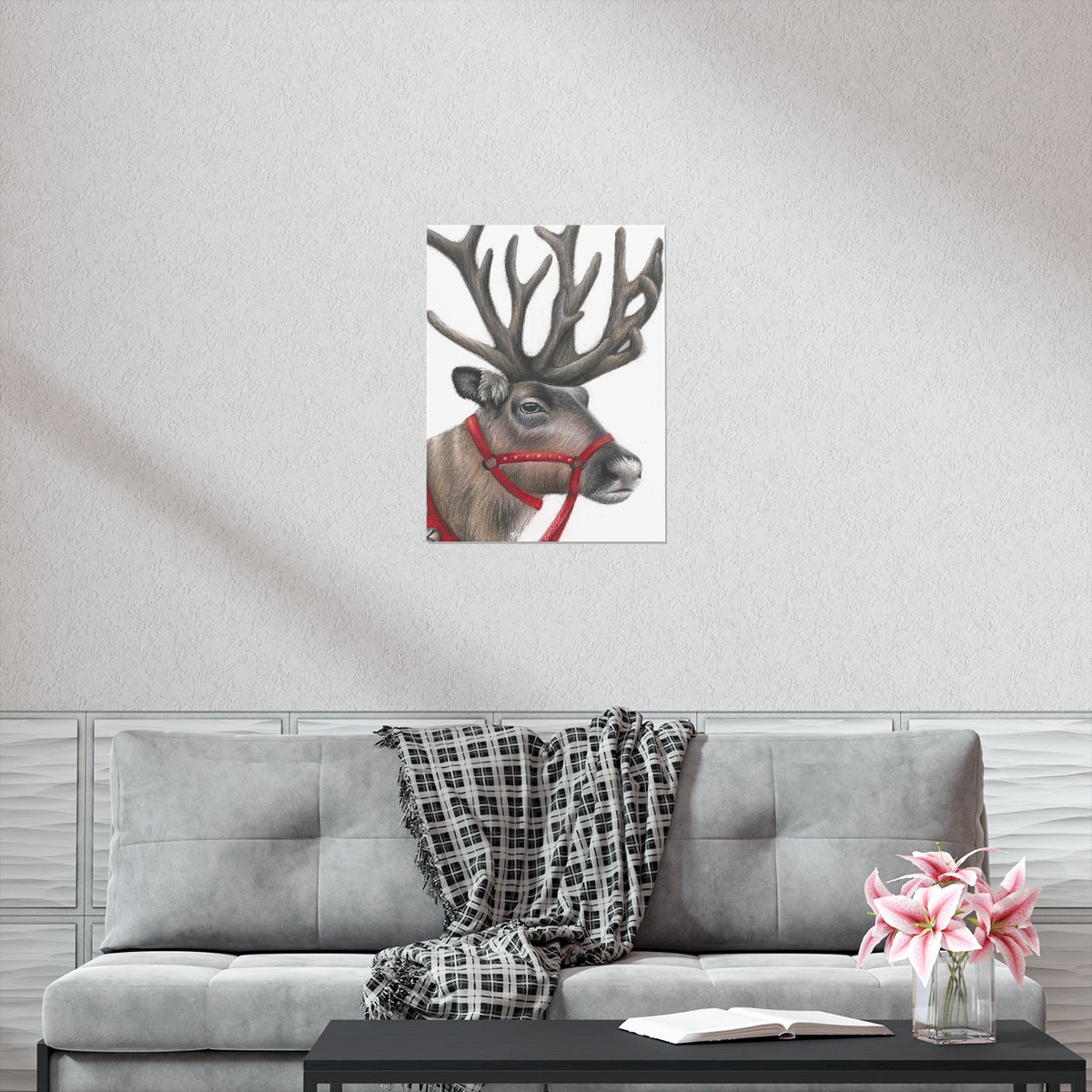Reindeer - Fine Art Print - Tommy Manning Art