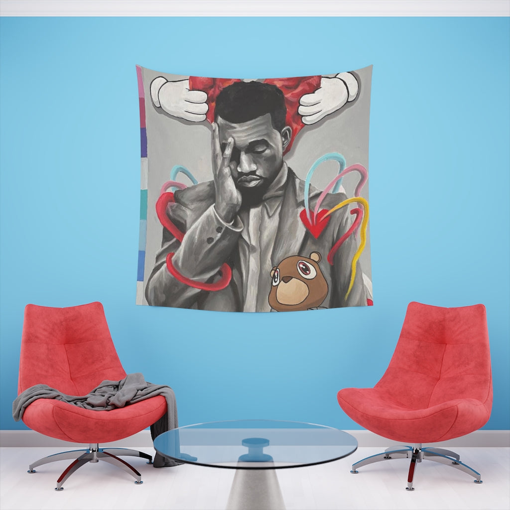 Heartless - Tapestry - Tommy Manning Art