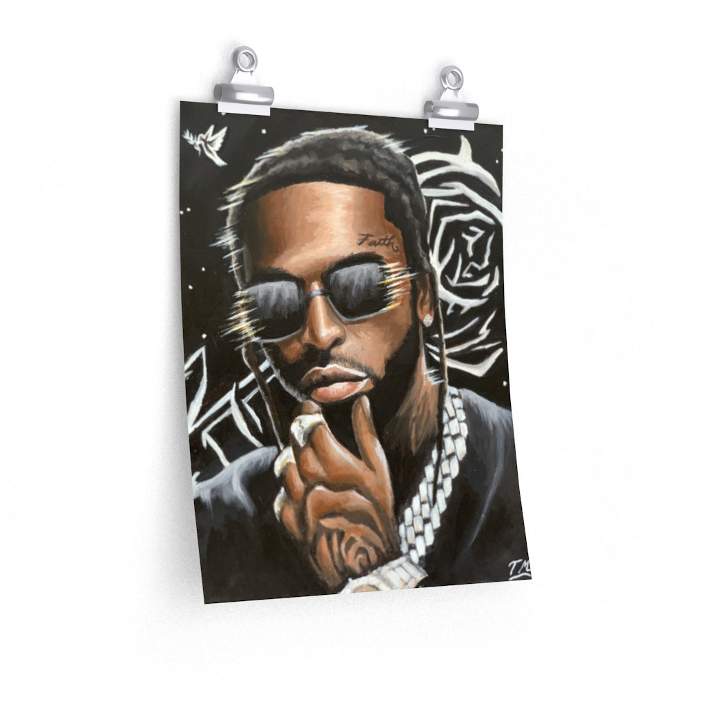 PXP SMOKE - Fine Art Print - Tommy Manning Art