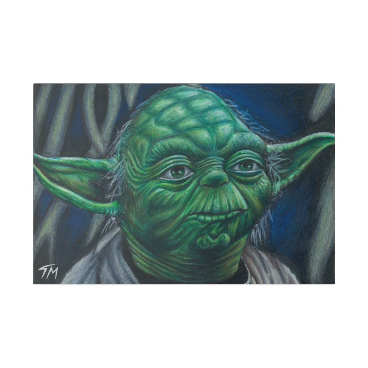 Jedi Master - Canvas - Tommy Manning Art
