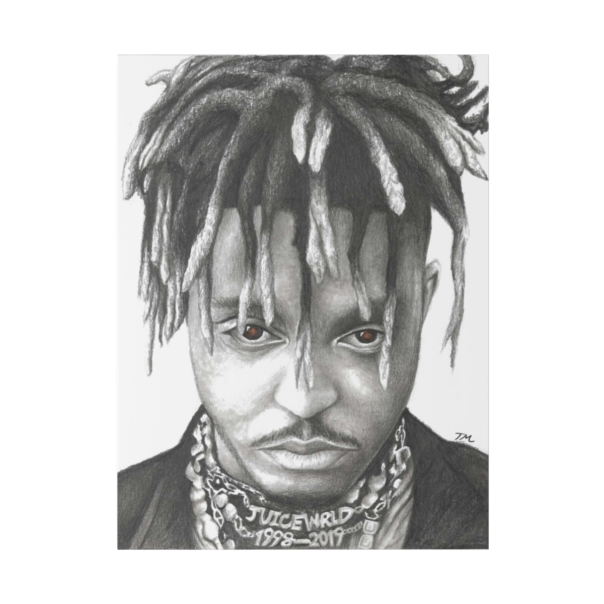 Juice Wrld Tribute - Canvas - Tommy Manning Art