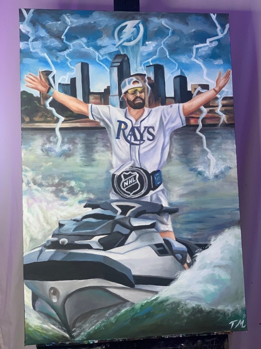 Alex Killorn - Original Painting - Tommy Manning Art