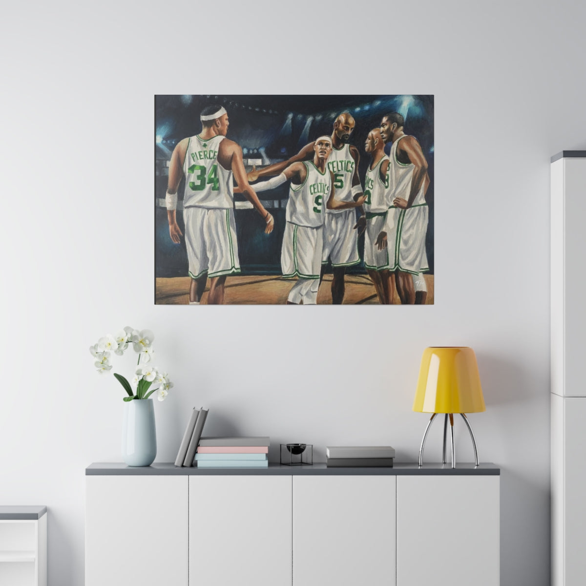 CELTICS - Canvas - Tommy Manning Art
