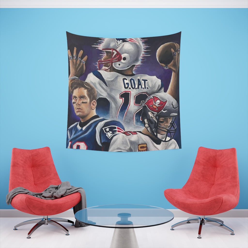 G.O.A.T - Tapestry - Tommy Manning Art