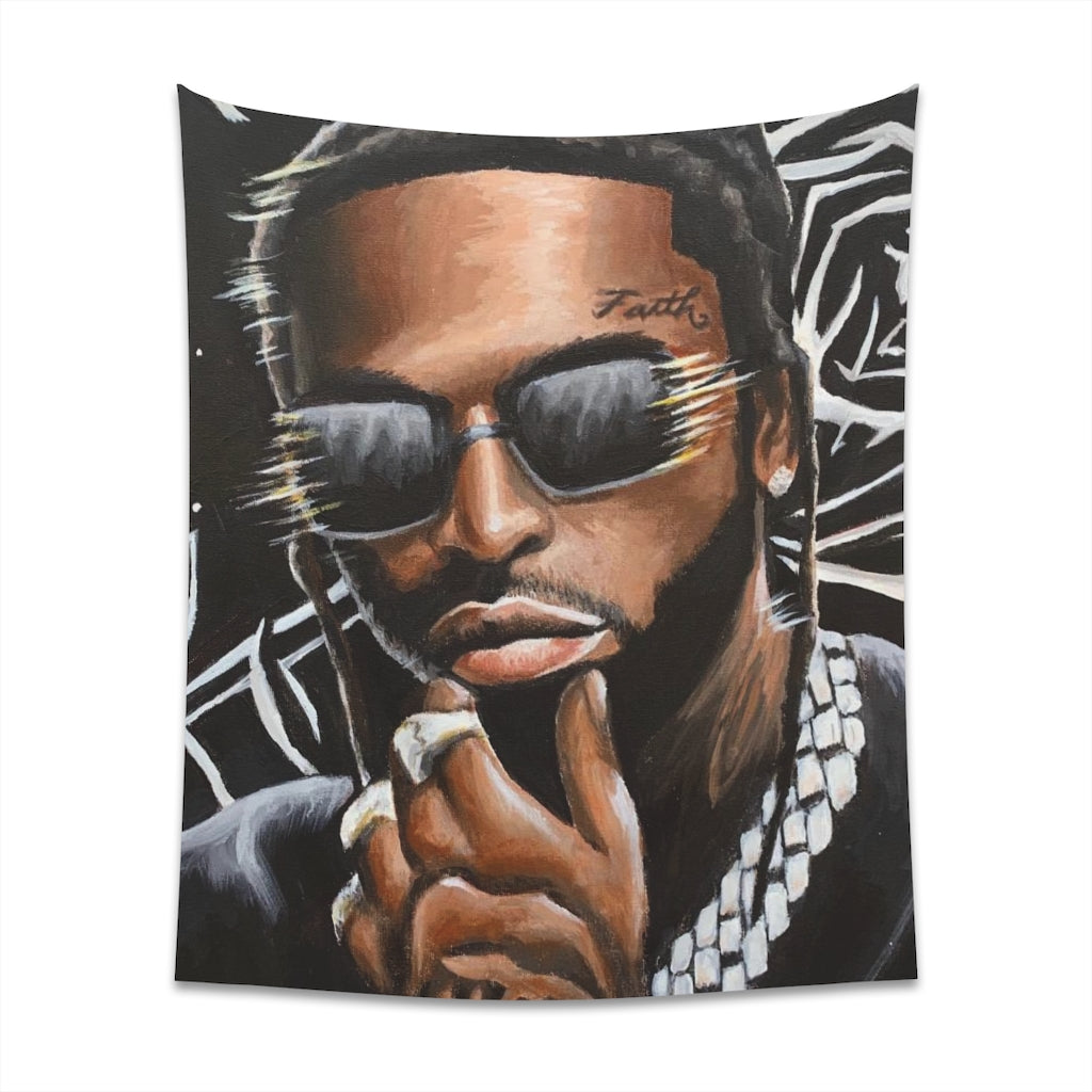 PXP SMOKE - Tapestry - Tommy Manning Art