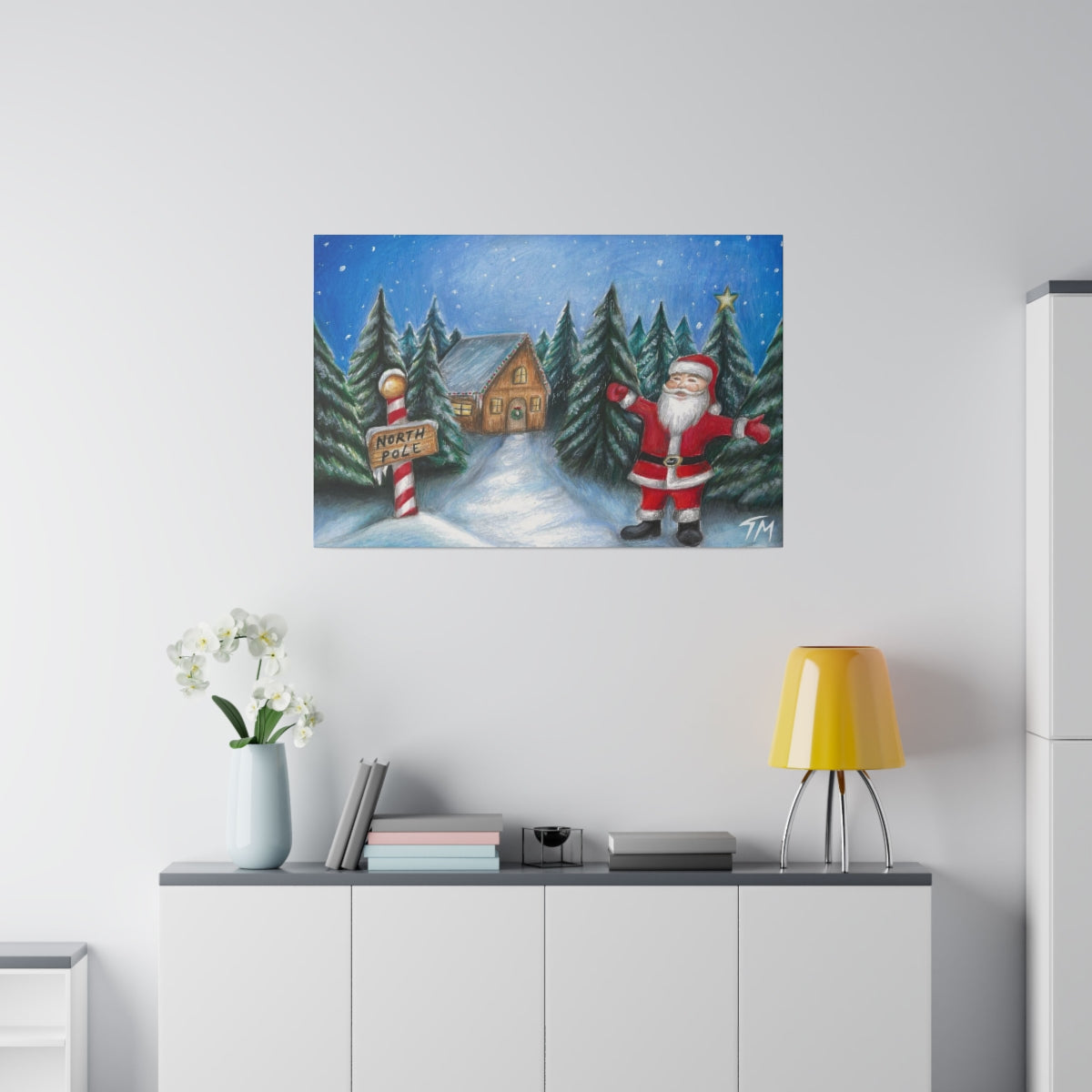 North Pole - Canvas - Tommy Manning Art