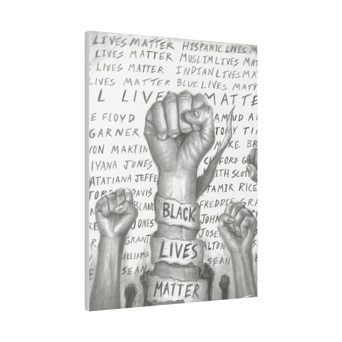BLM - Canvas - Tommy Manning Art
