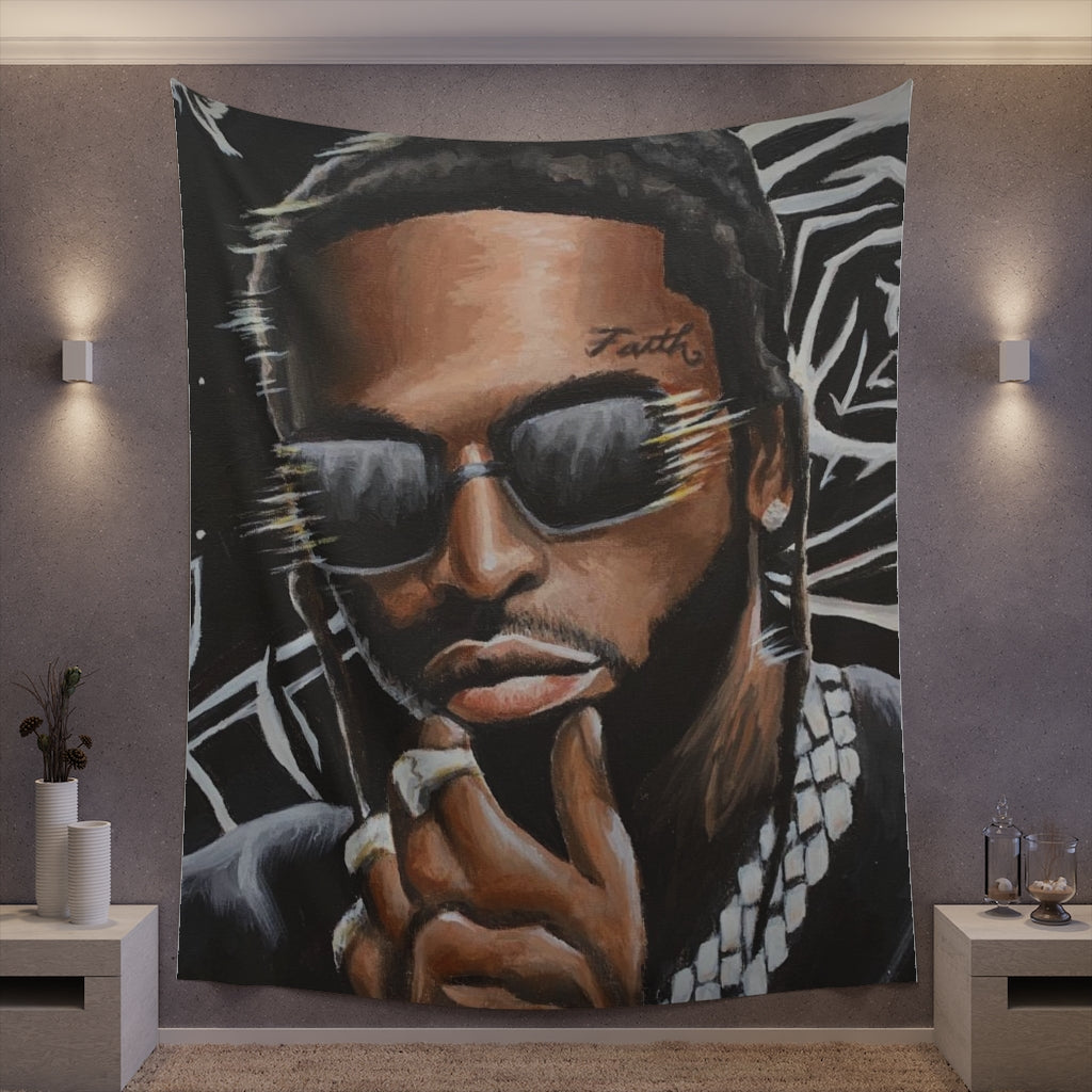 PXP SMOKE - Tapestry - Tommy Manning Art