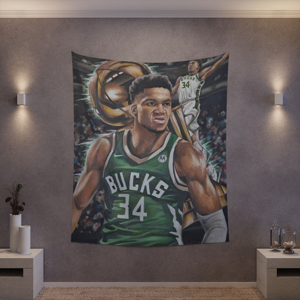 GIXNNIS - Tapestry - Tommy Manning Art