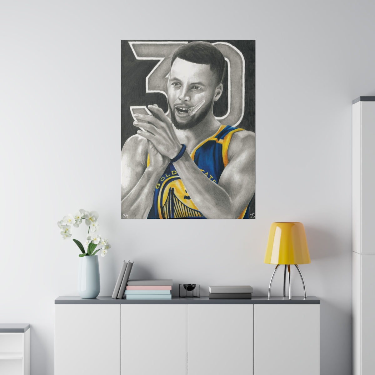 CURRY 30 - Canvas - Tommy Manning Art