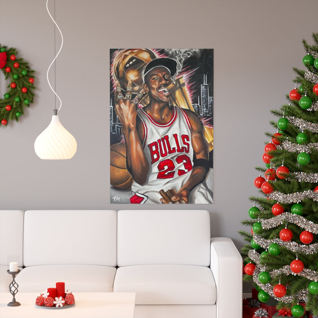 G.O.A.T - Fine Art Print - Tommy Manning Art
