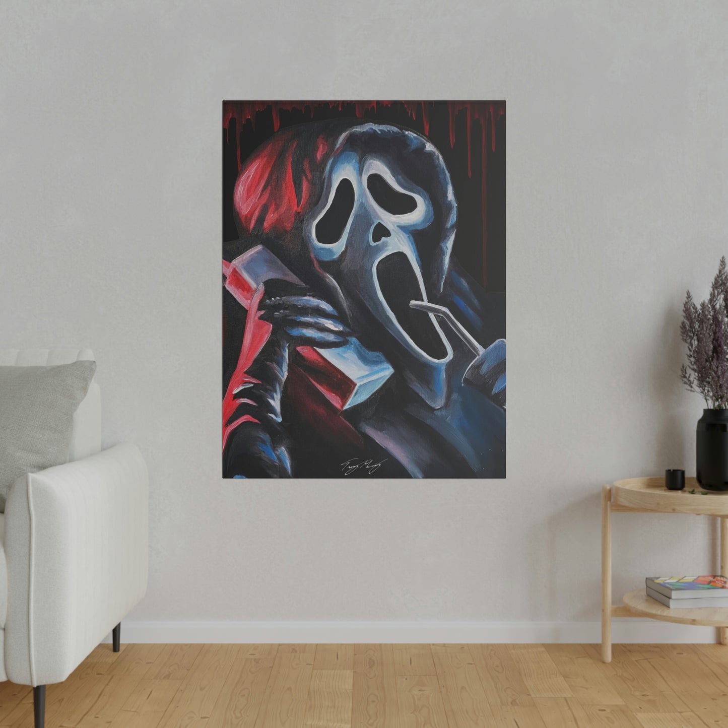 Ghostface Canvas Print