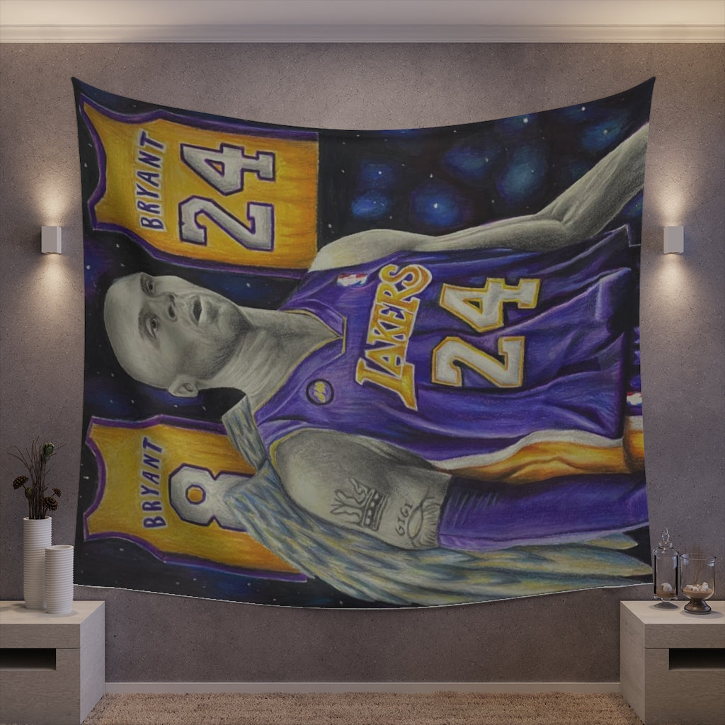 KXBE ANGEL - Tapestry - Tommy Manning Art