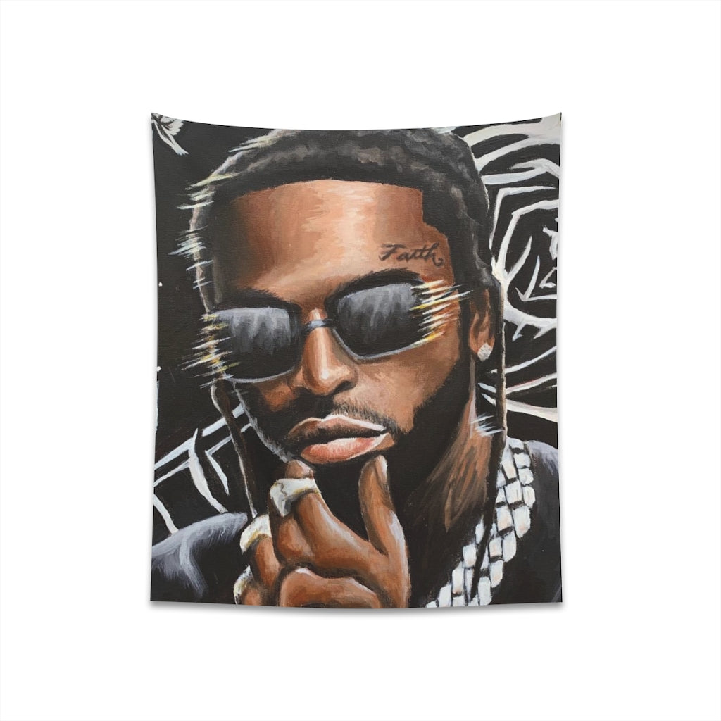 PXP SMOKE - Tapestry - Tommy Manning Art