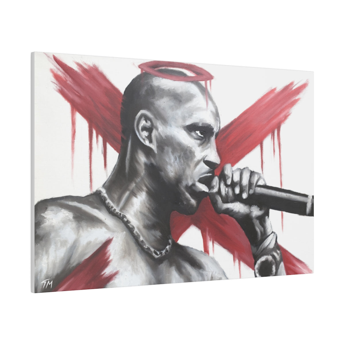 DMX - Canvas - Tommy Manning Art