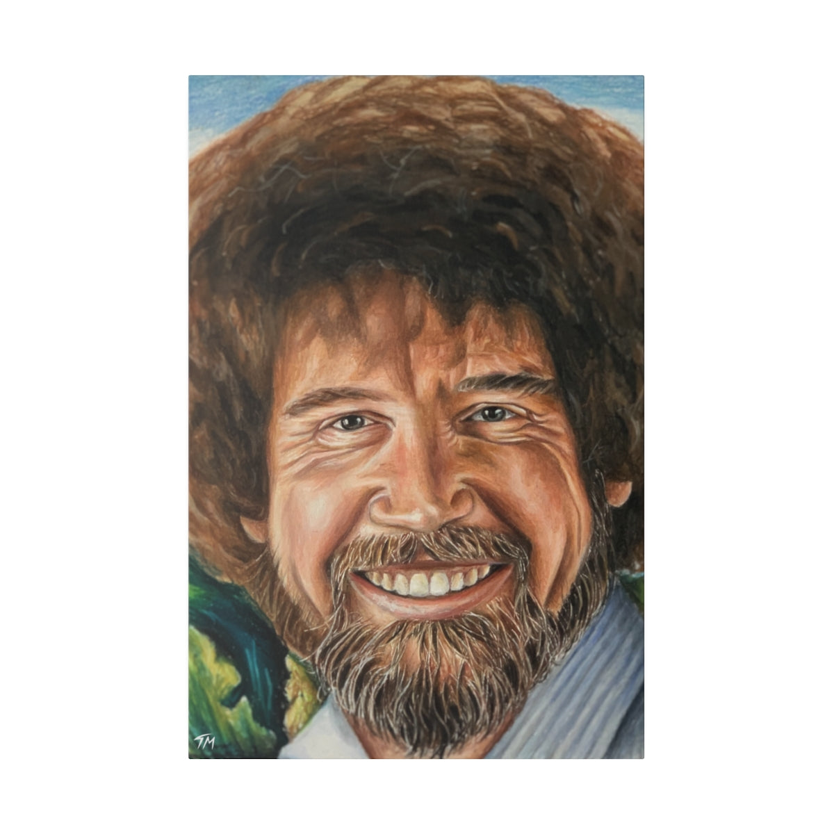Bob Ross - Canvas - Tommy Manning Art