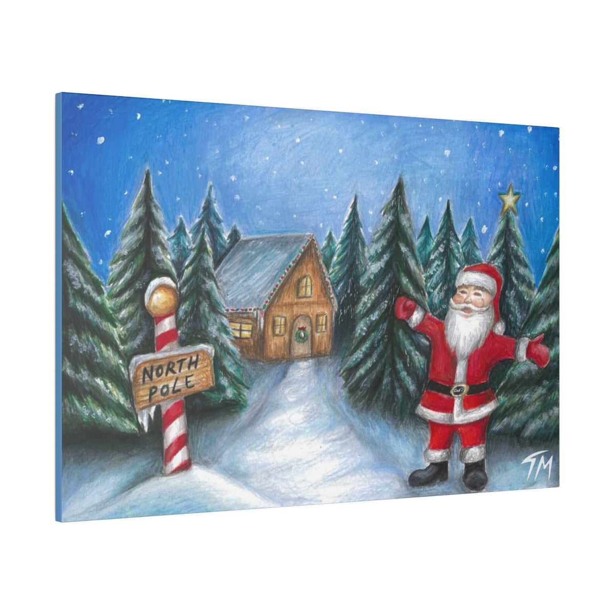 North Pole - Canvas - Tommy Manning Art