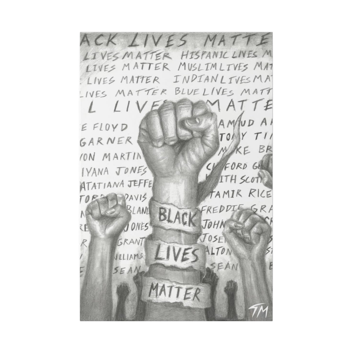BLM - Canvas - Tommy Manning Art