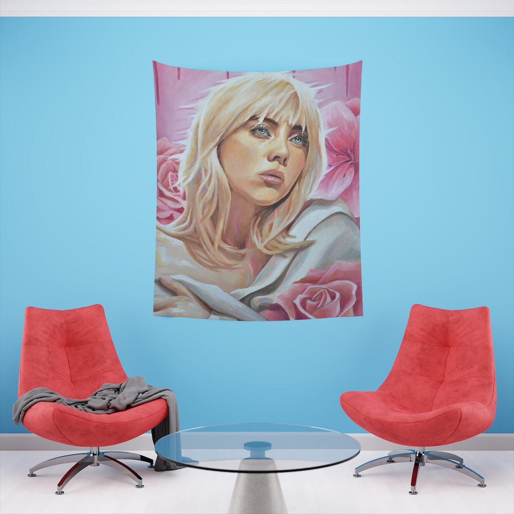BILLIE - Tapestry - Tommy Manning Art