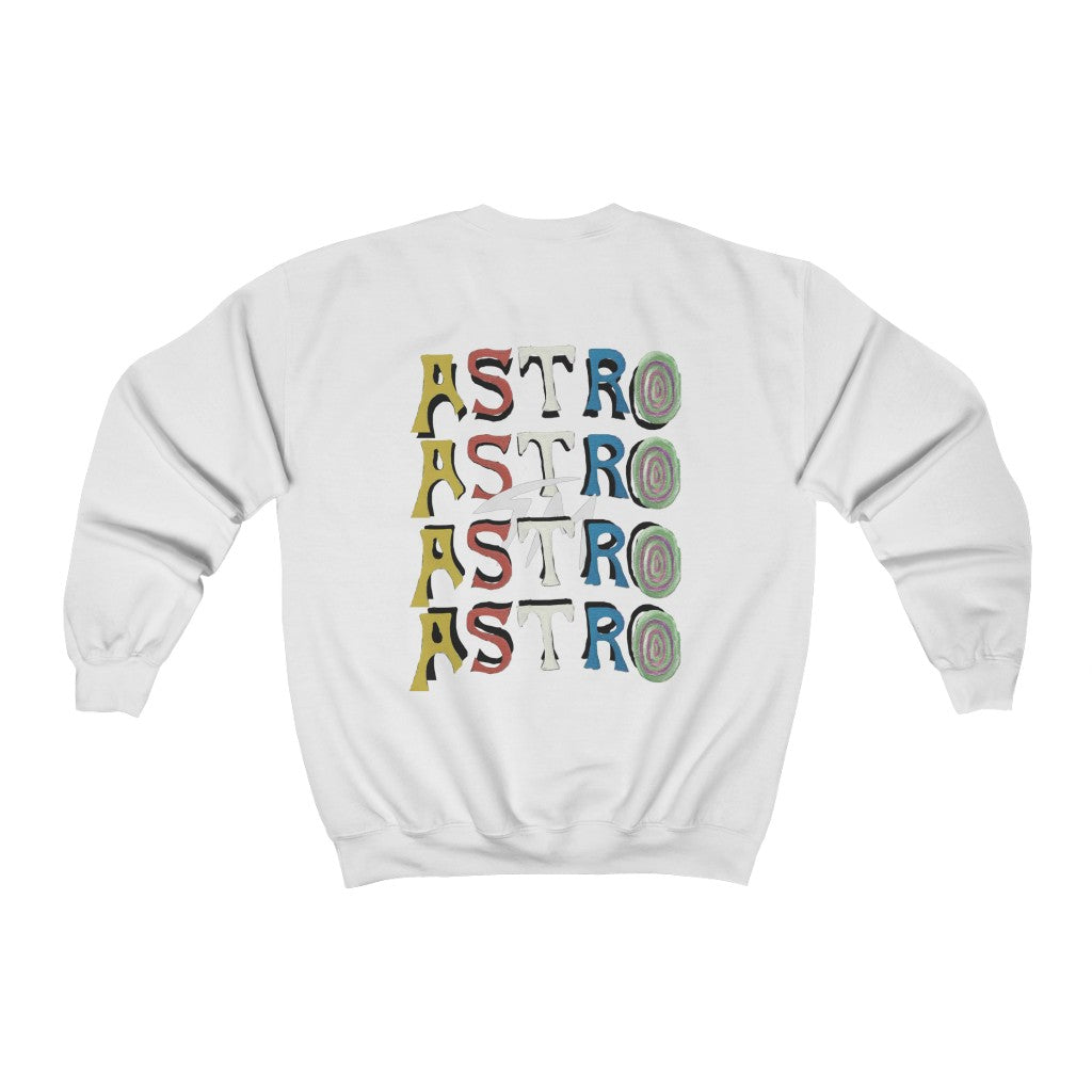 AXTRO - Crewneck (Double-Sided) - Tommy Manning Art