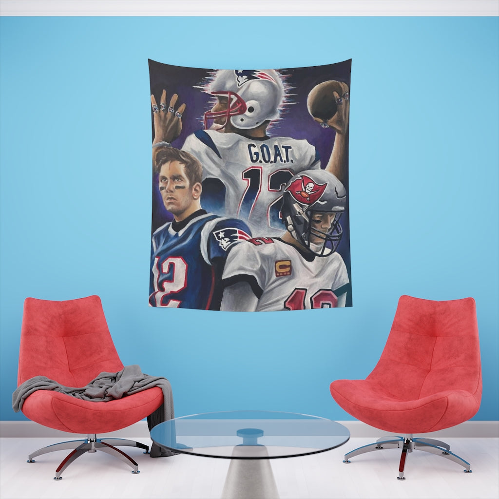 G.O.A.T - Tapestry - Tommy Manning Art