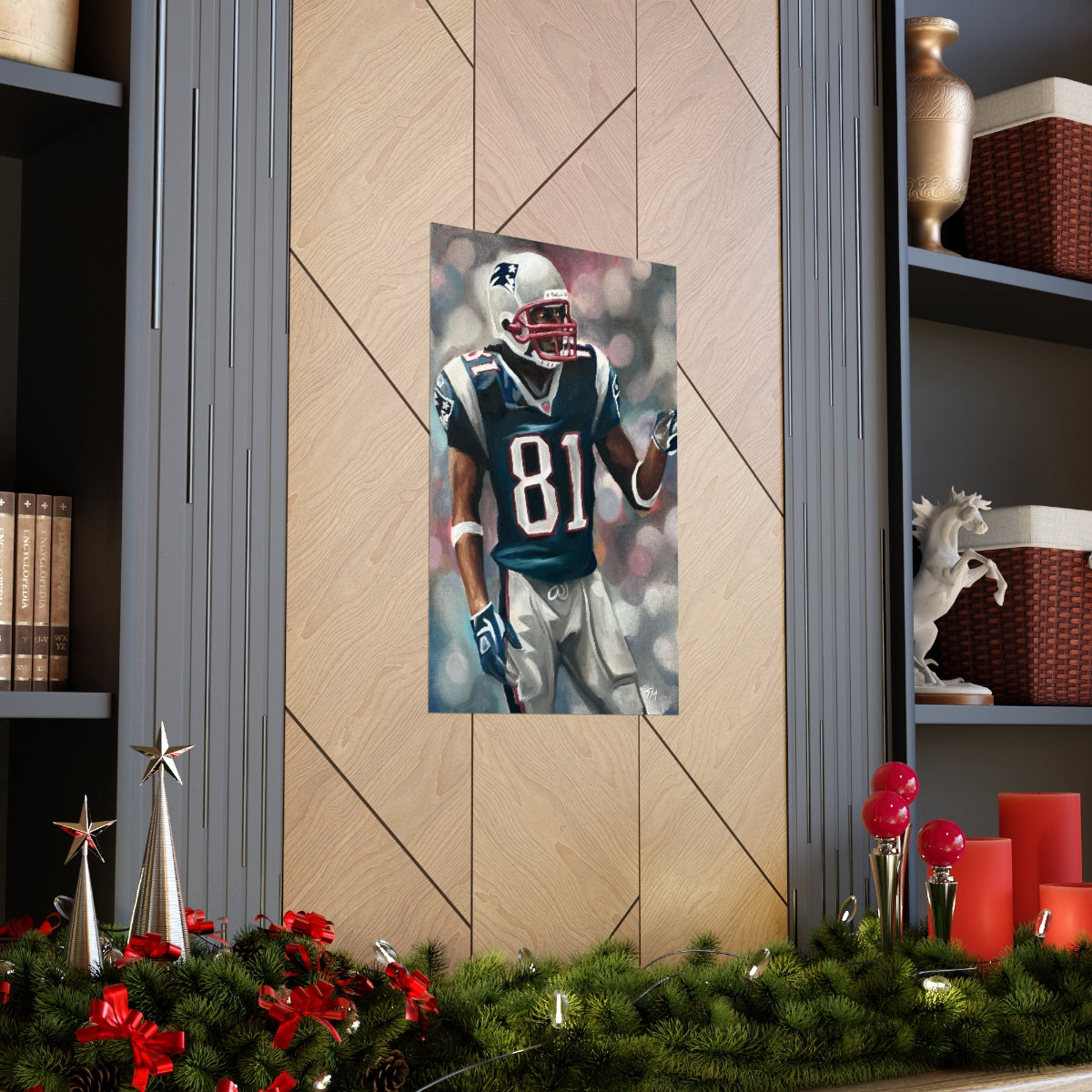 Randy Moss - Fine Art Print - Tommy Manning Art