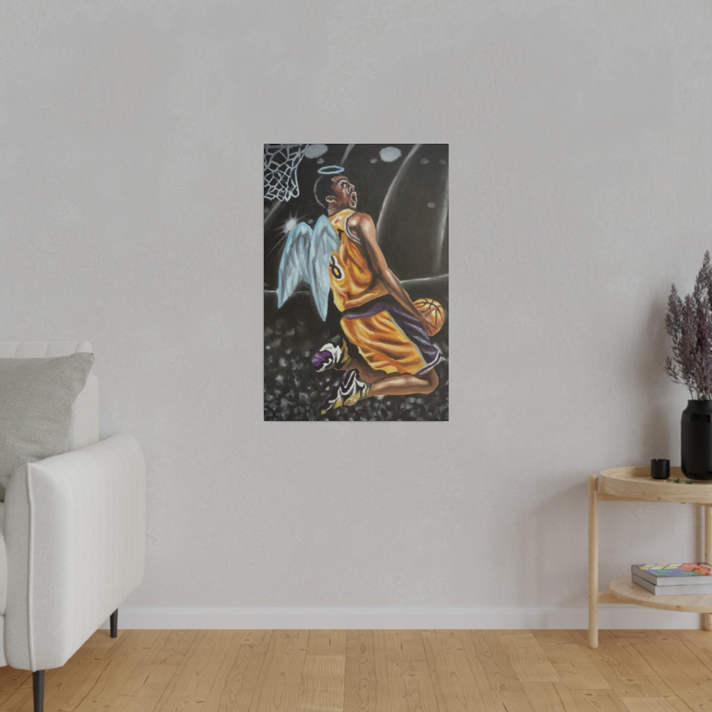 MAMBA DUNK - Canvas - Tommy Manning Art