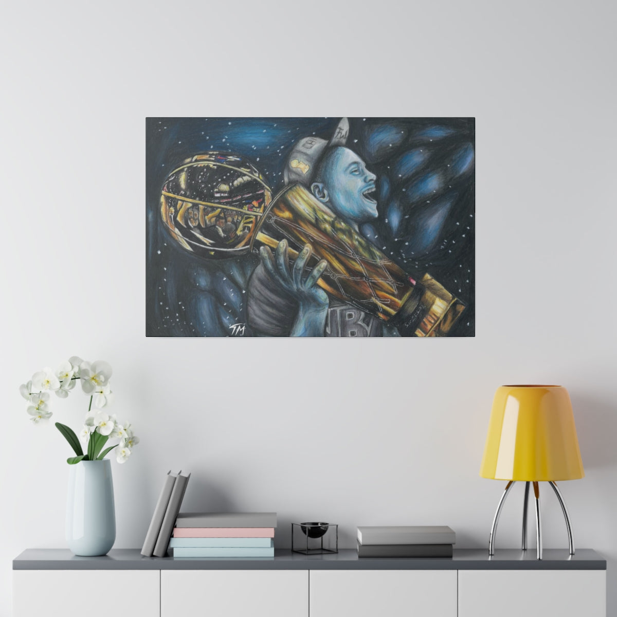Curry Champion - Canvas - Tommy Manning Art