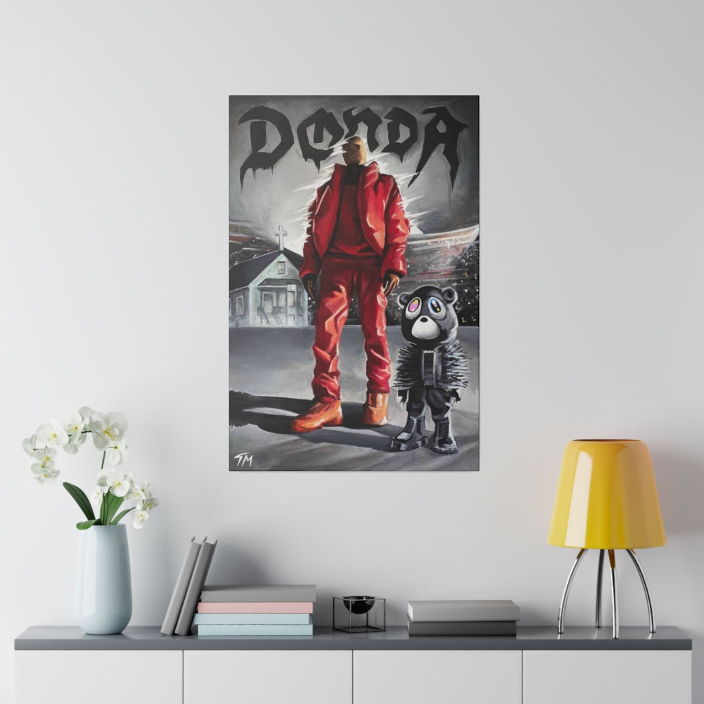 DONDA - Canvas - Tommy Manning Art