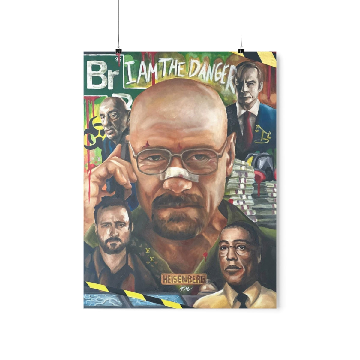 Breaking Bxd "Heisenberg" - Fine Art Print - Tommy Manning Art