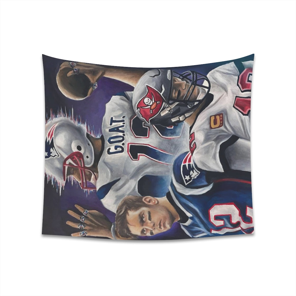 G.O.A.T - Tapestry - Tommy Manning Art