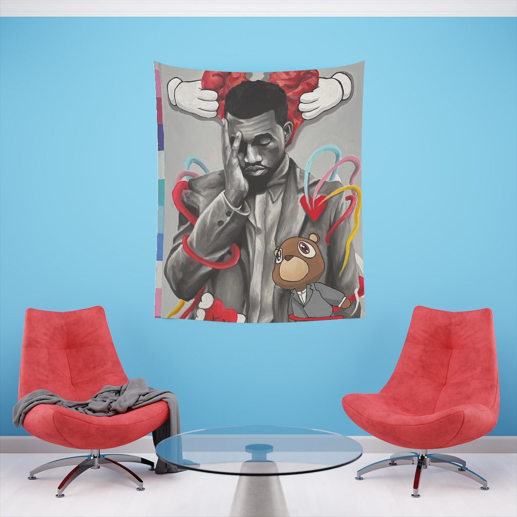 Heartless - Tapestry - Tommy Manning Art