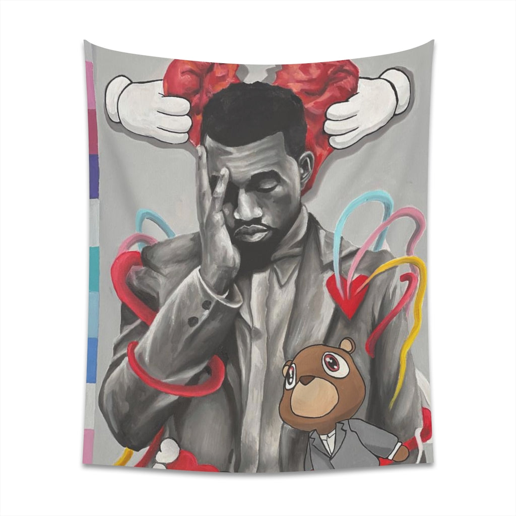 Heartless - Tapestry - Tommy Manning Art
