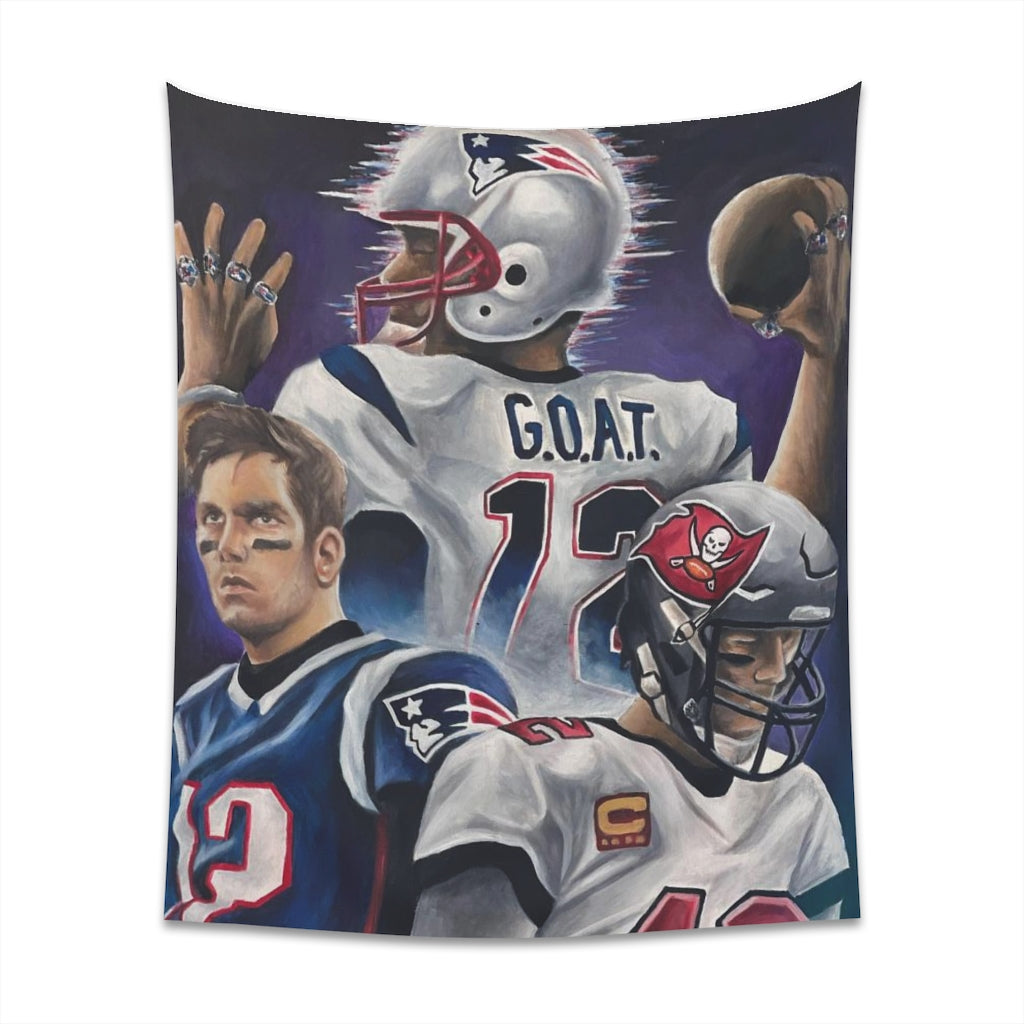 G.O.A.T - Tapestry - Tommy Manning Art
