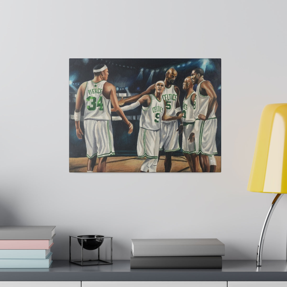 CELTICS - Canvas - Tommy Manning Art