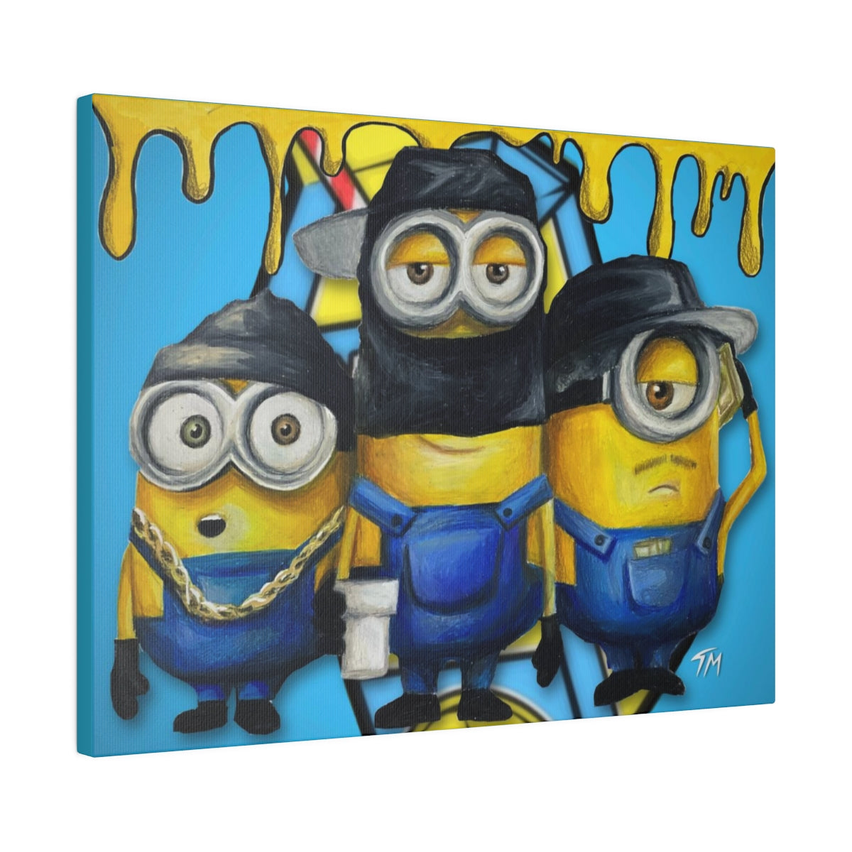 RICH MINION - Canvas - Tommy Manning Art