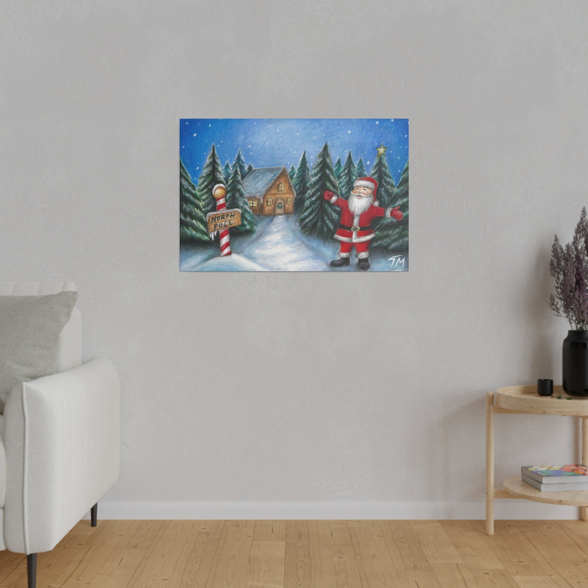 North Pole - Canvas - Tommy Manning Art