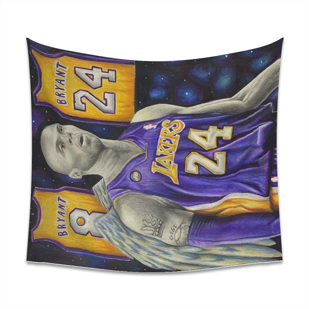 KXBE ANGEL - Tapestry - Tommy Manning Art