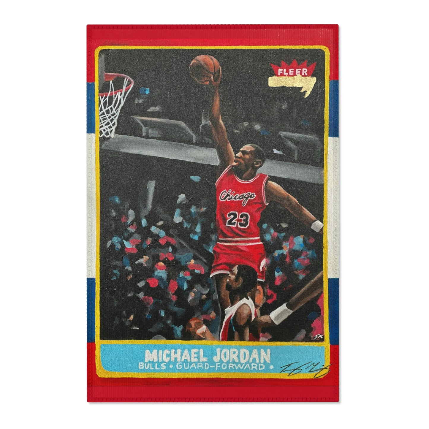 Rookie MJ - Signed Rug