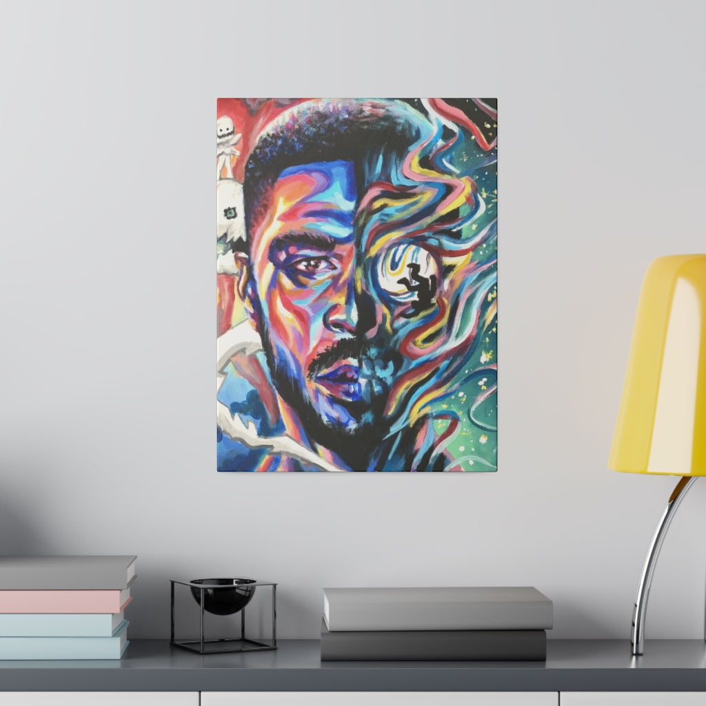 Kid Cudi - Canvas - Tommy Manning Art