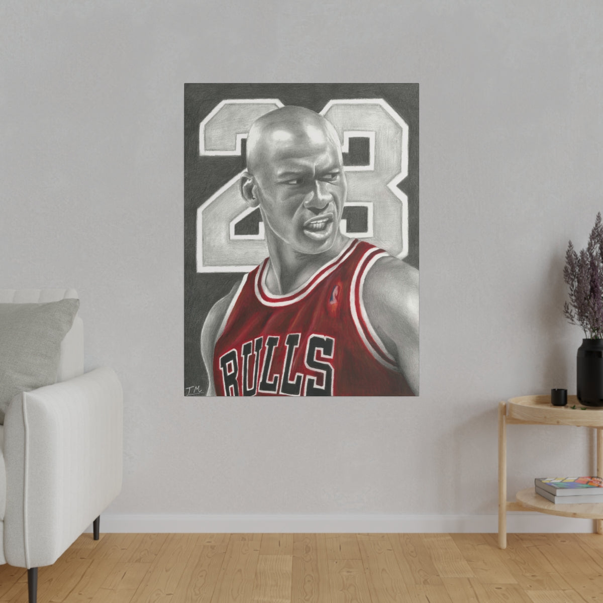 JORDAN - Canvas - Tommy Manning Art
