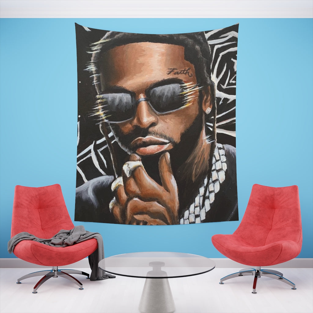 PXP SMOKE - Tapestry - Tommy Manning Art