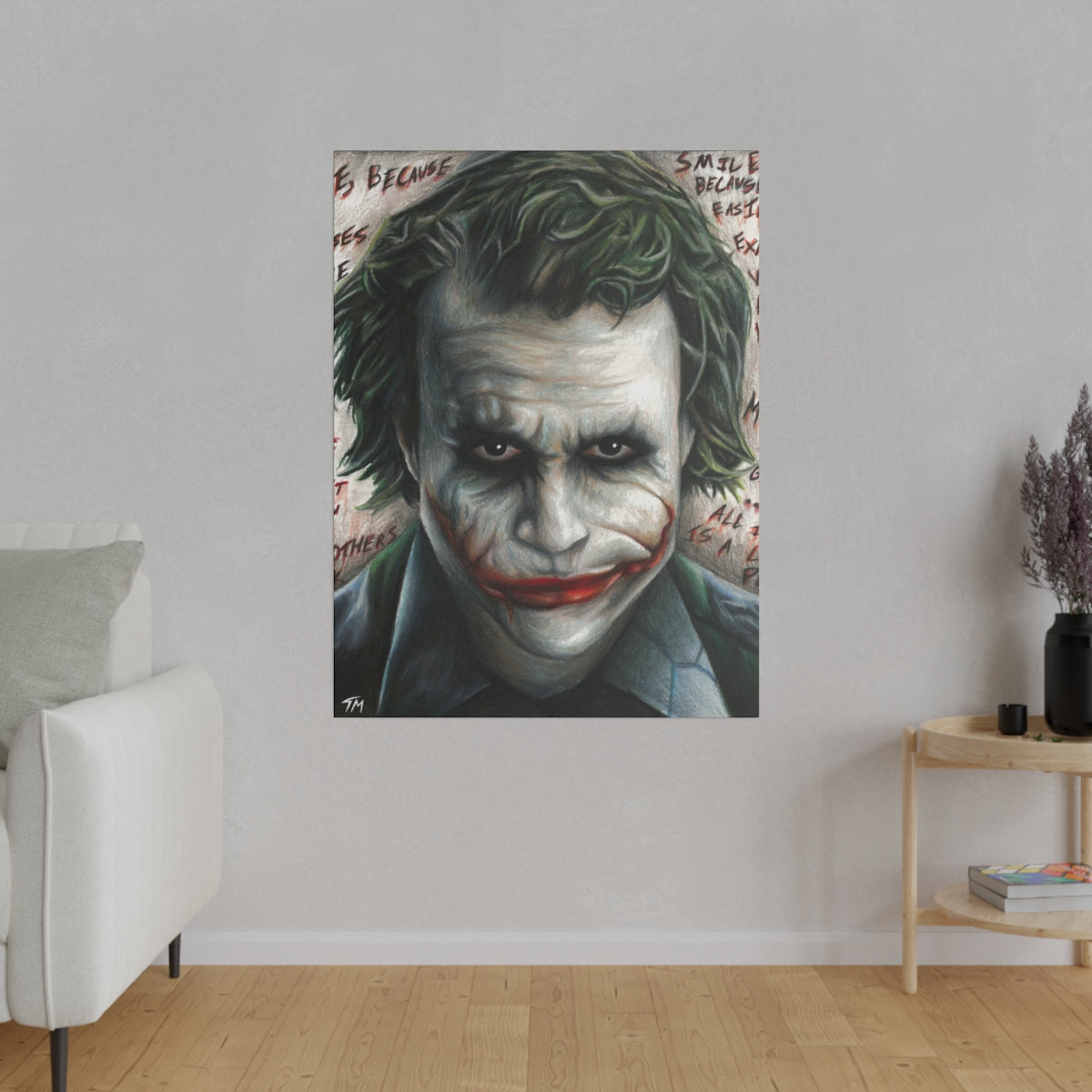 JOKER - Canvas - Tommy Manning Art