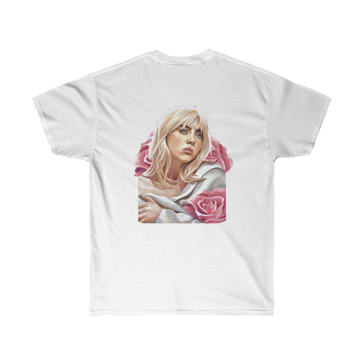 Billie Eilish - T-Shirt (Double Sided) - Tommy Manning Art